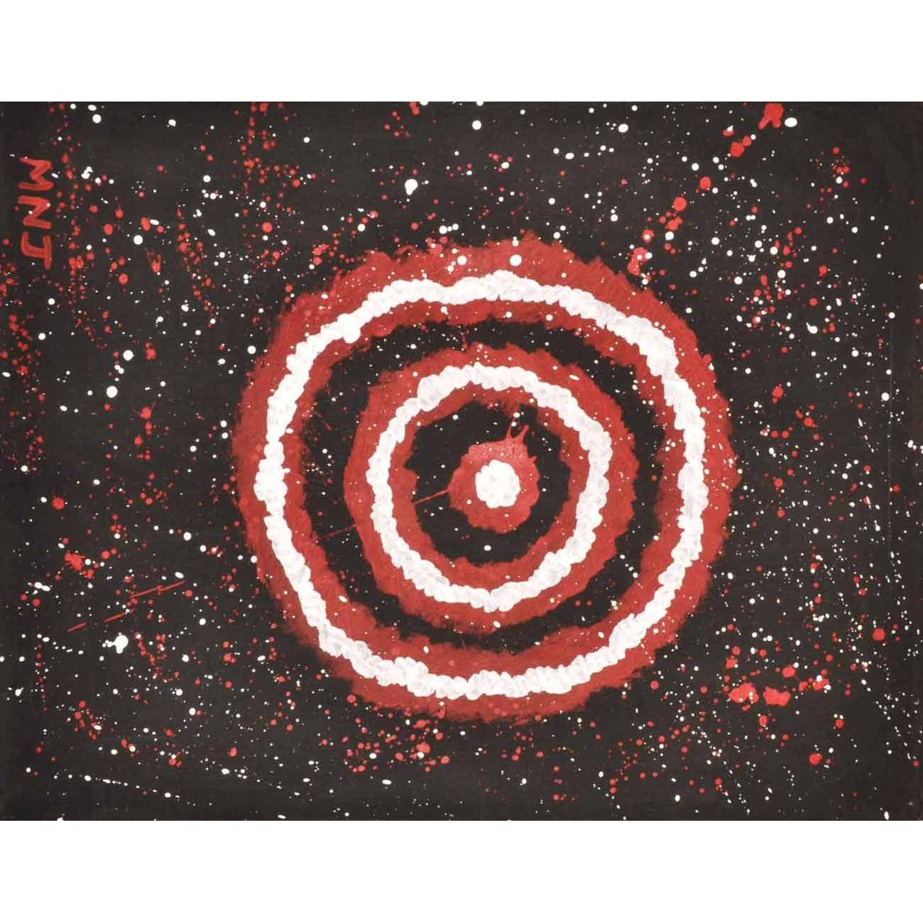 MICHAEL NELSON JAGAMARRA | Sacred Site A3074 - Mitchell Fine Art