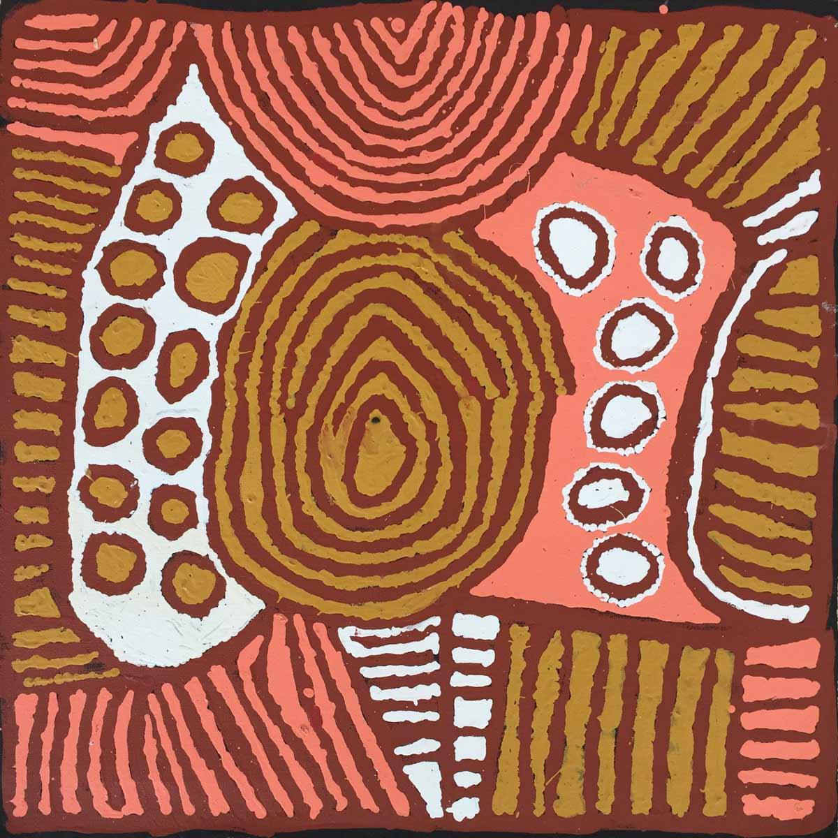 Maisie Campbell Napaltjarri | My Country MK18193 - Mitchell Fine Art