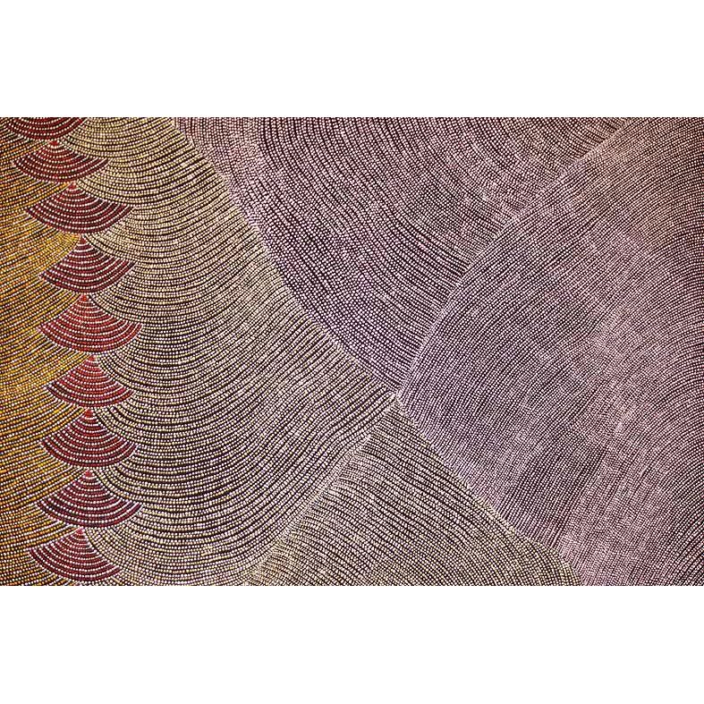 Nancy Kunoth Petyarre | Arnkerrthe (Mountain Devil Dreaming) A15112 - Mitchell Fine Art