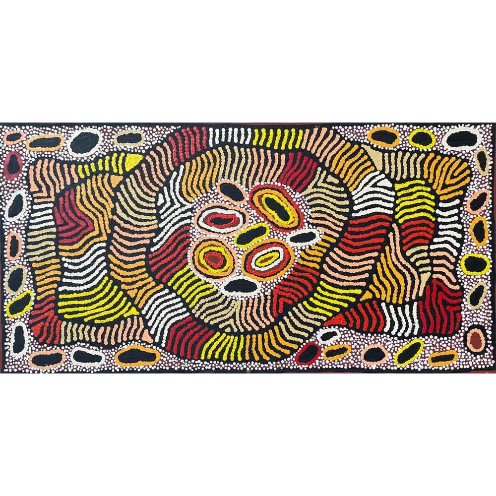 Nellie Marks Nakamarra | Travelling Women A15707 - Mitchell Fine Art