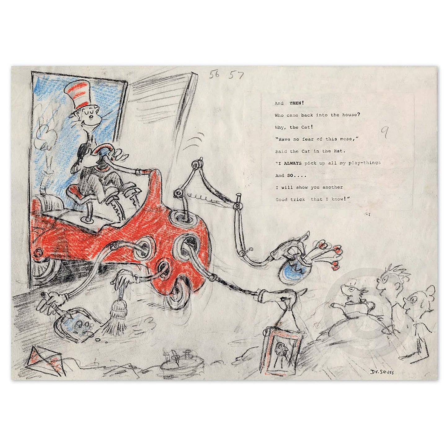 I ALWAYS Pick Up All My Play - Things - The Art of Dr Seuss