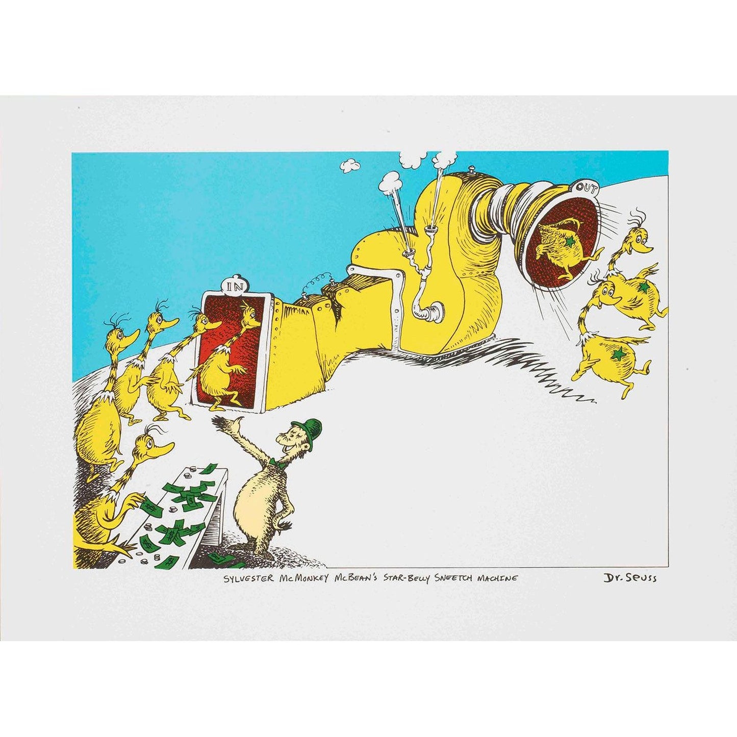 Sneetches, Sylvester McMonkey McBean - Mitchell Fine Art