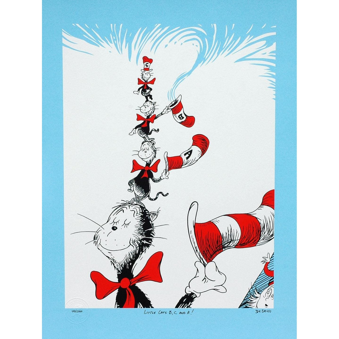 Little Cats B, C and A - Mitchell Fine Art