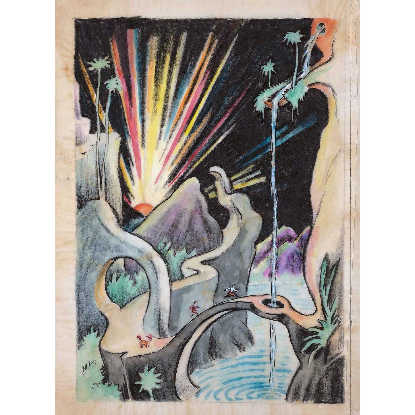 Waterfall - Mitchell Fine Art