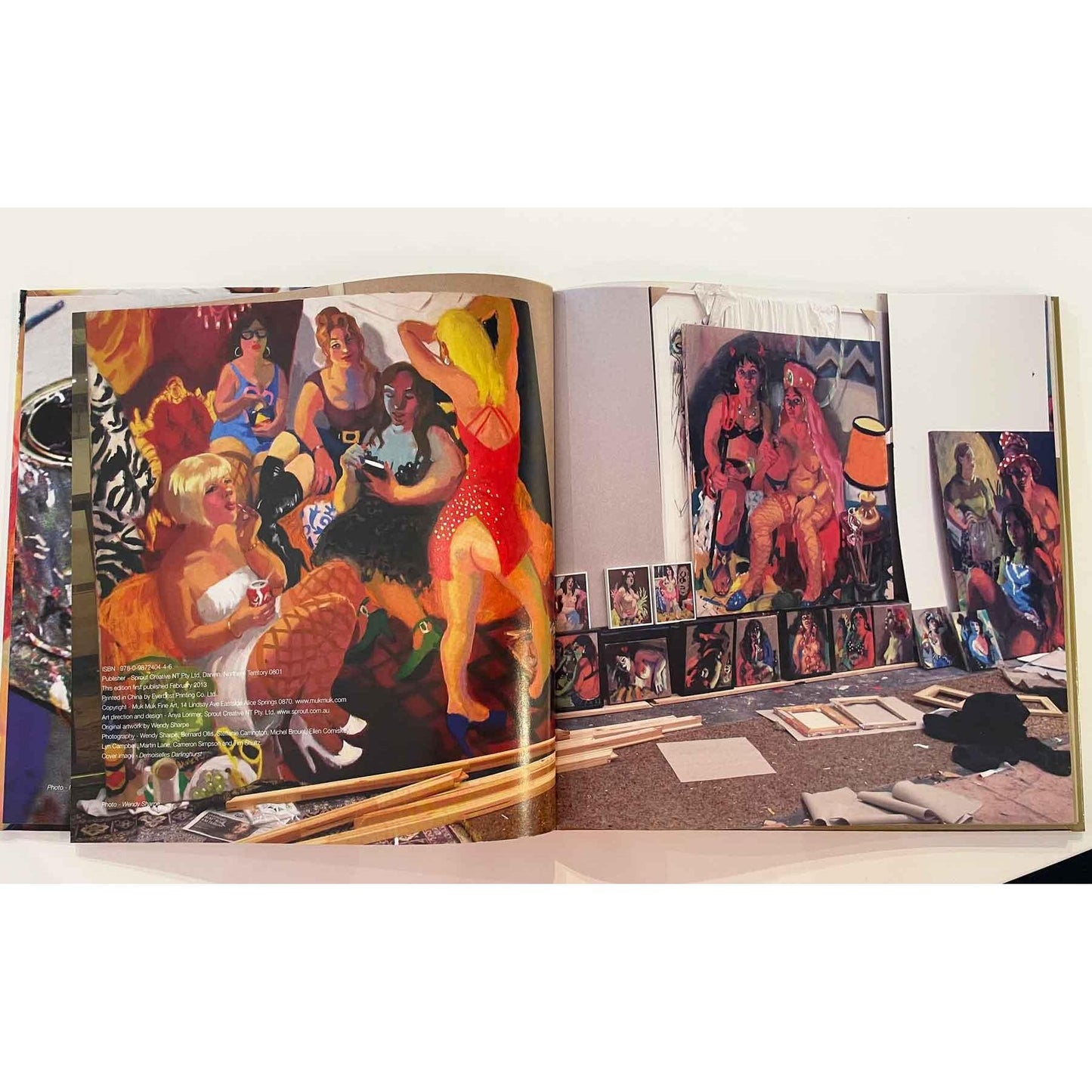 Wendy Sharpe Art Book: Truth or Dare - Mitchell Fine Art