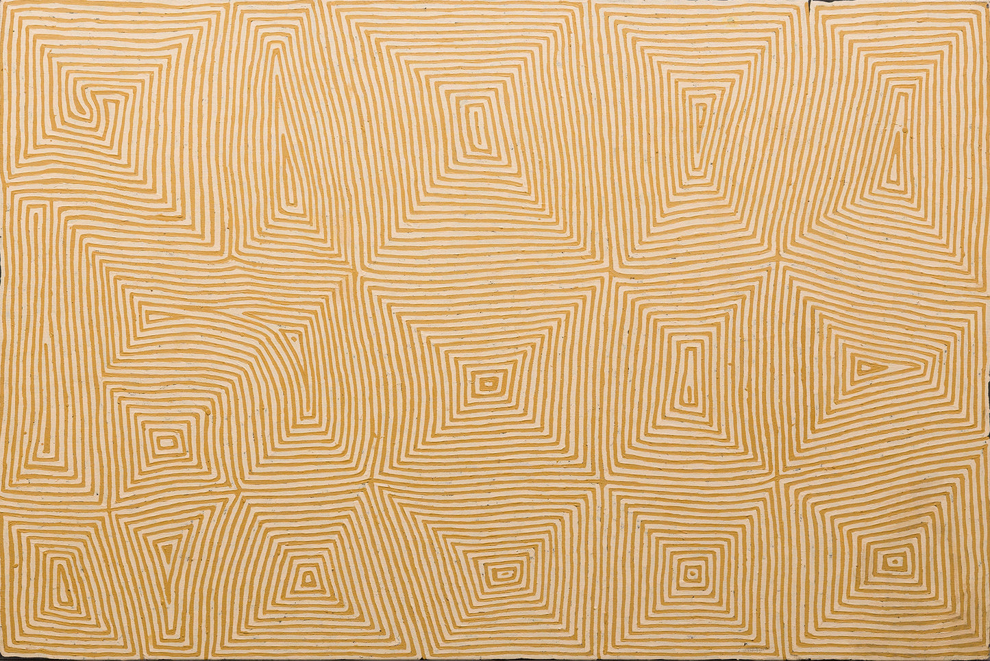 George 'Hairbrush' Tjungurrayi Aboriginal Painter