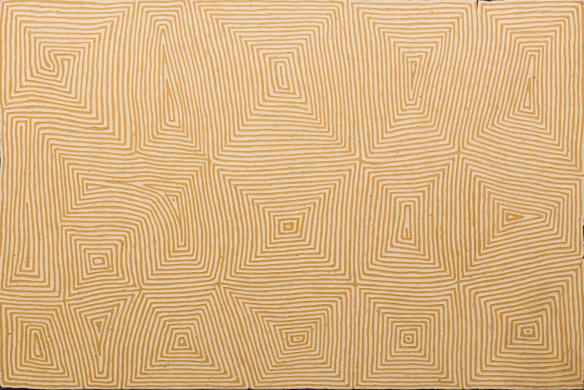 George 'Hairbrush' Tjungurrayi Aboriginal Painter