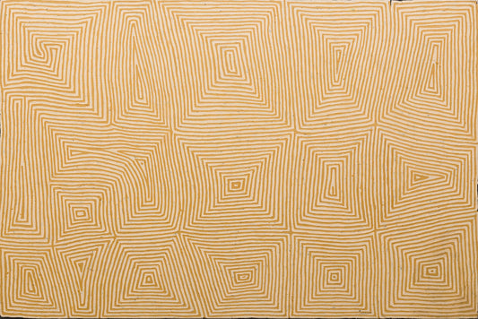 George 'Hairbrush' Tjungurrayi Aboriginal Painter