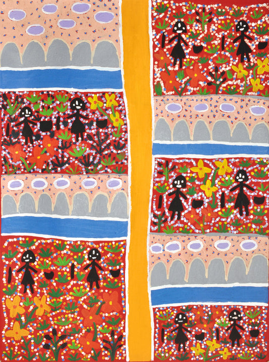 Molly Jugadai Napaltjarri Aboriginal paintings