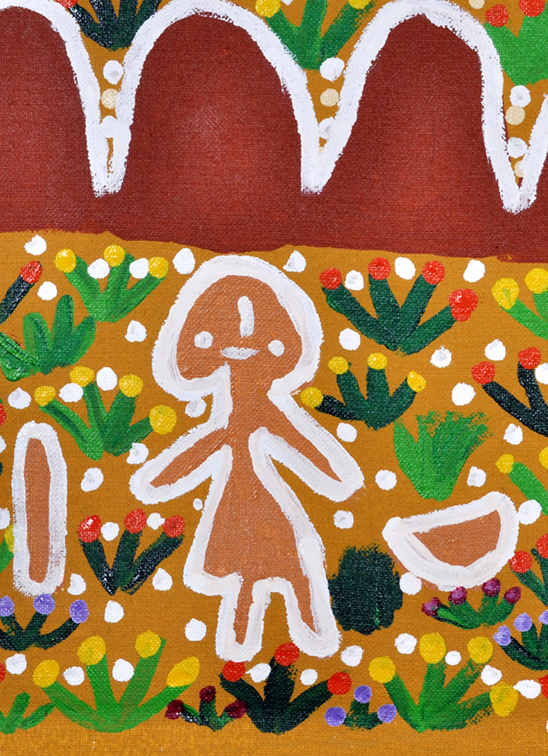 Molly Jugadai Napaltjarri paintings