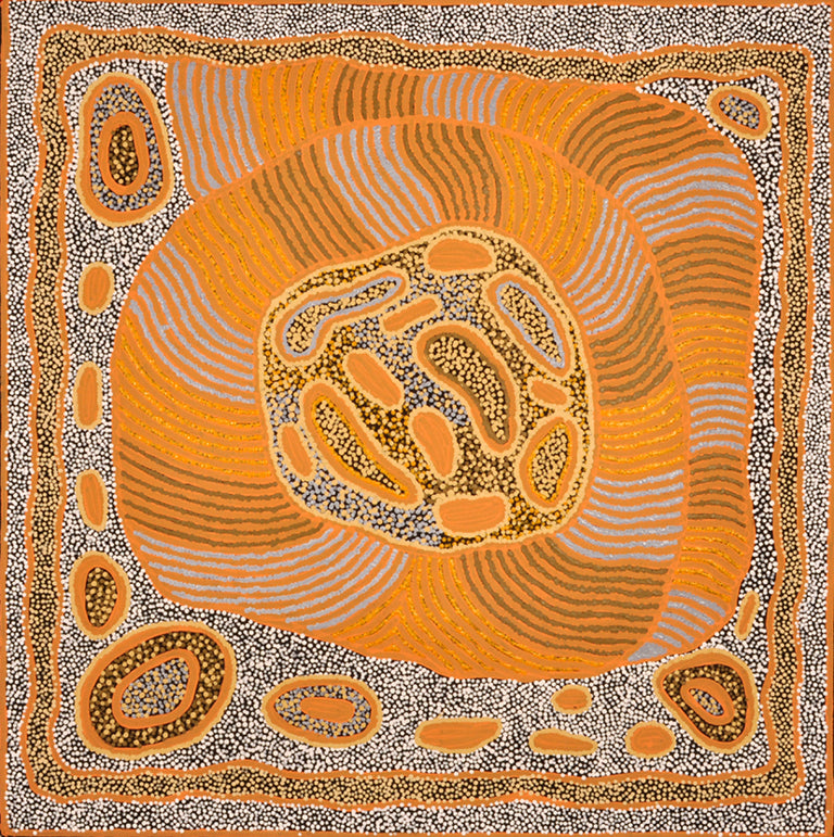 Nellie Marks Nakamarra Aboriginal Art