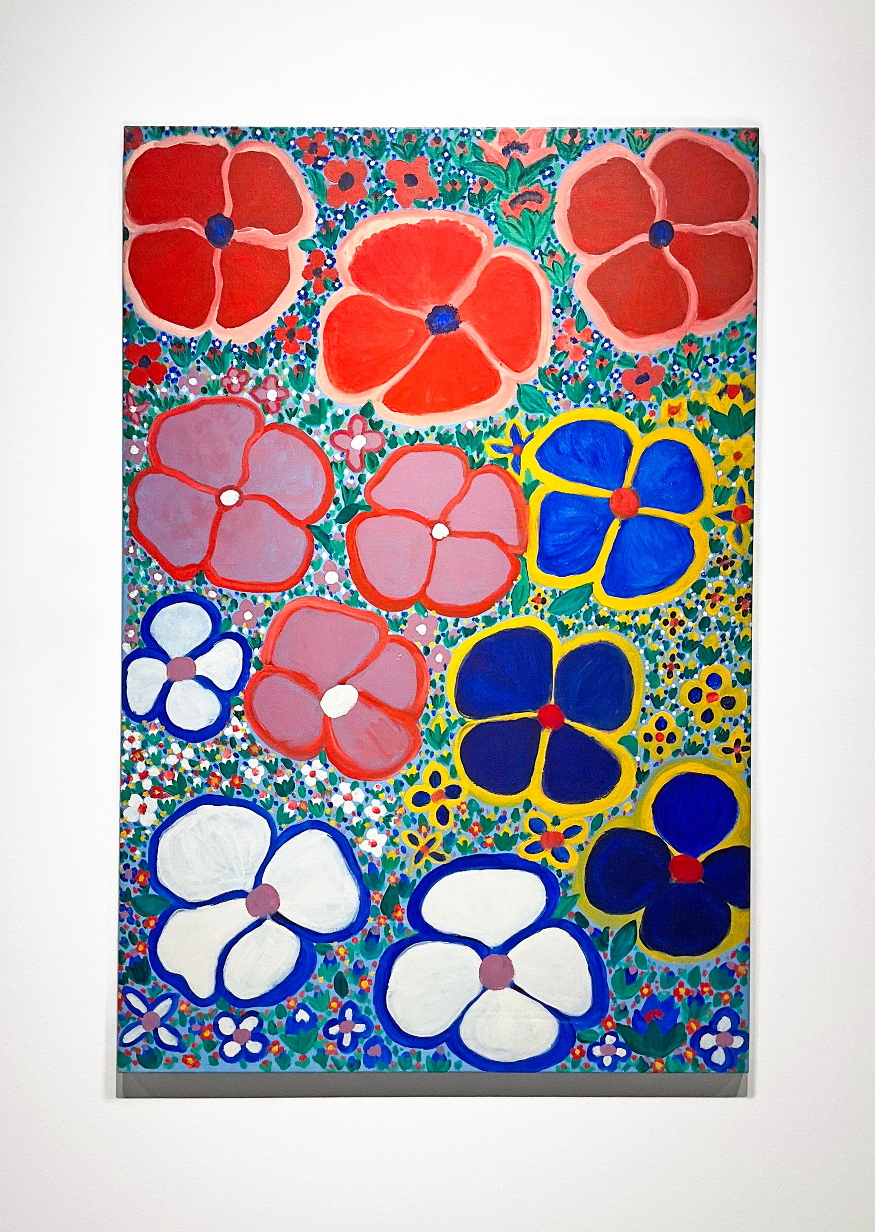 Angelina George Bush Flowers Aboriginal Art