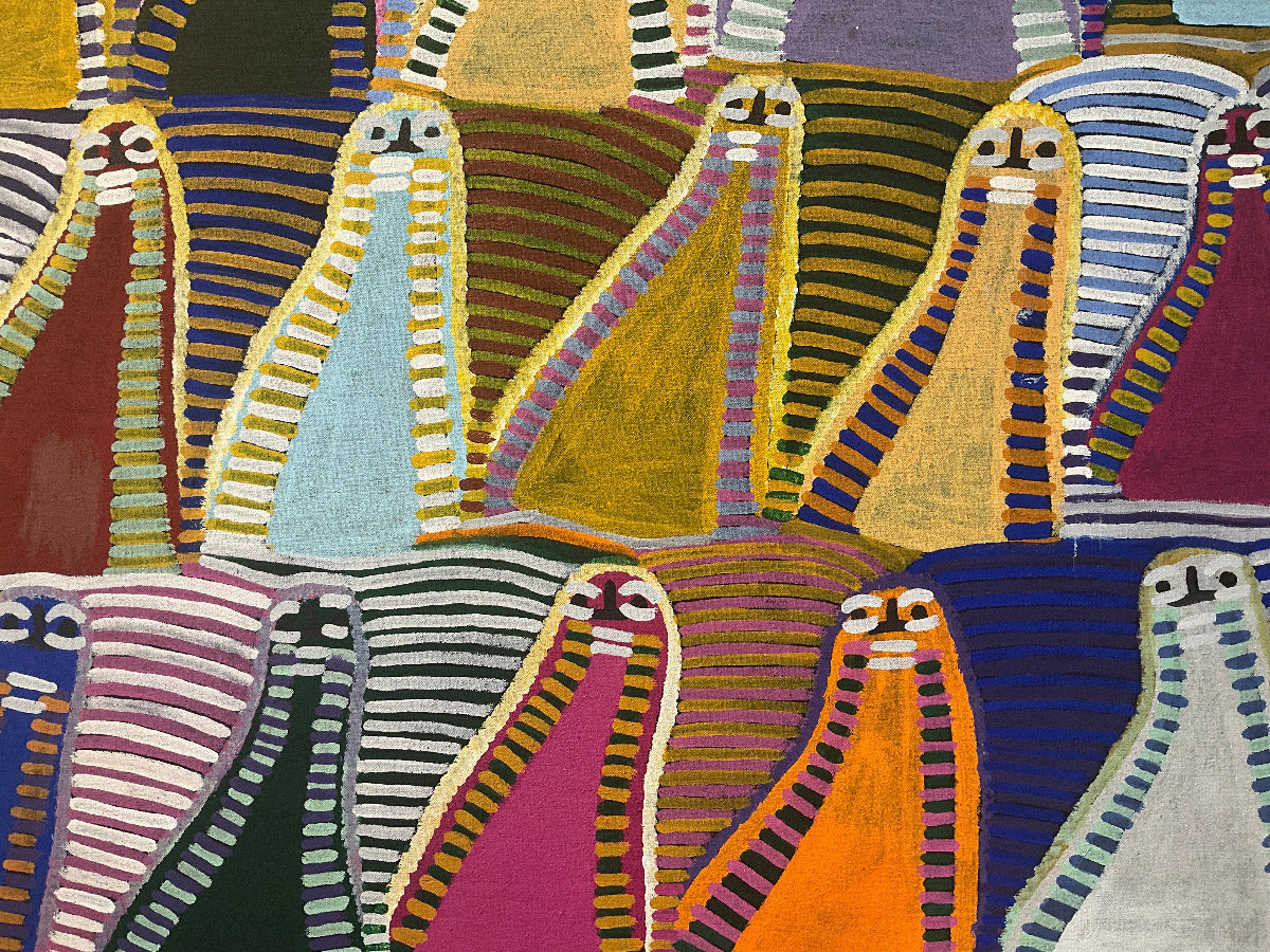 Angelina Ngale - Utopia Aboriginal Art