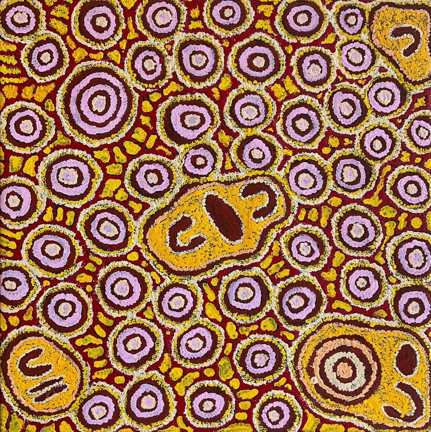 Anne Dixon Nungala Aboriginal art