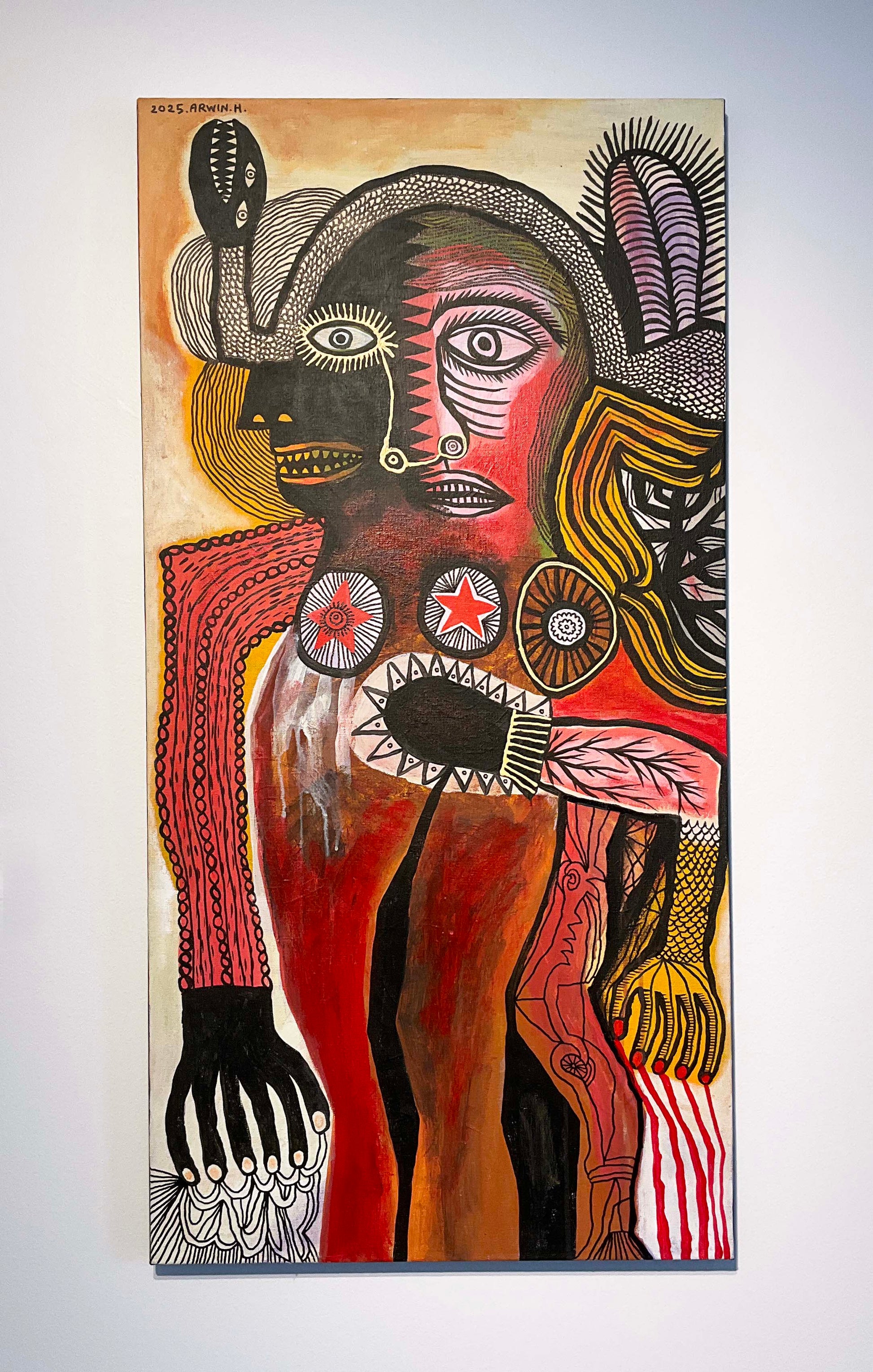 Arwin Hidayat Contemporary Paintings