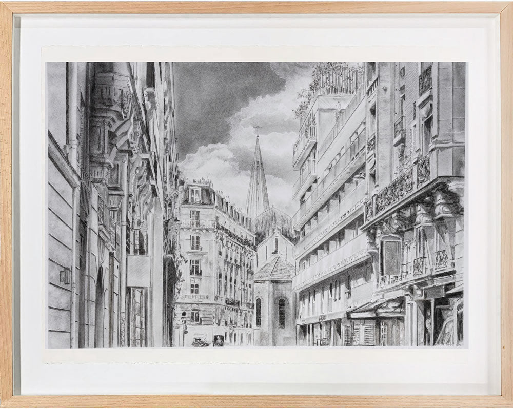 Miriam Innes drawings - Paris artworks