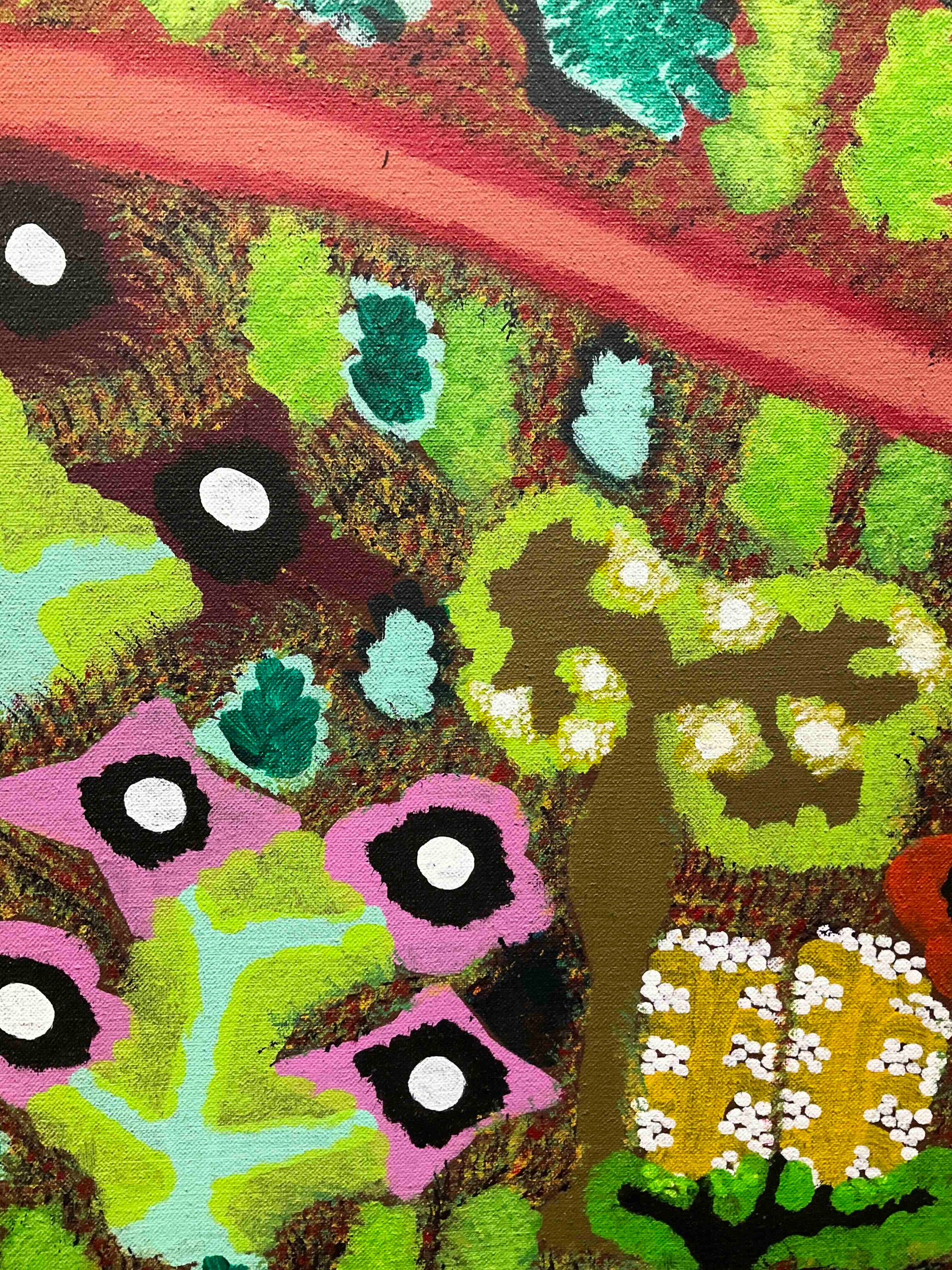 DAISY NAPALTJARRI JUGADAI | MEREENIE RIDGE A6469 - Mitchell Fine Art