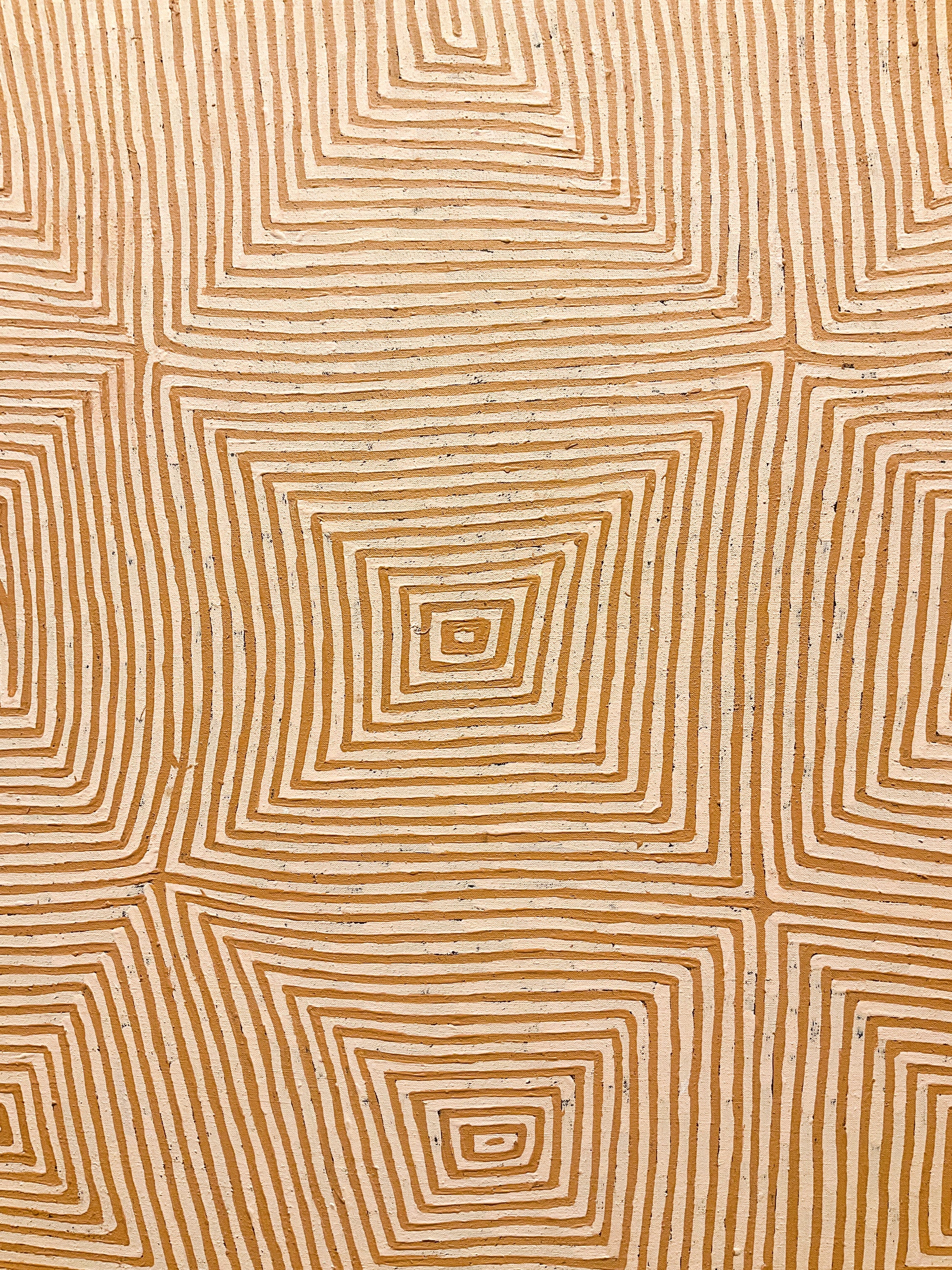 George 'Hairbrush' Tjungurrayi Aboriginal Painter