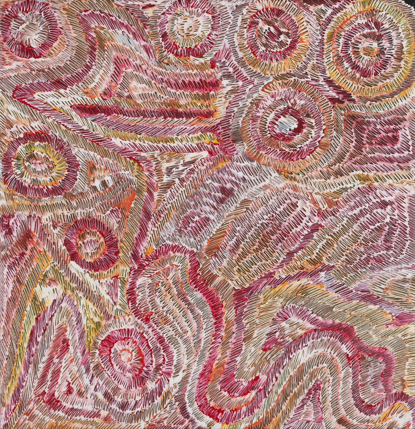 Janelle Stockman Napaltjarri Aboriginal Art