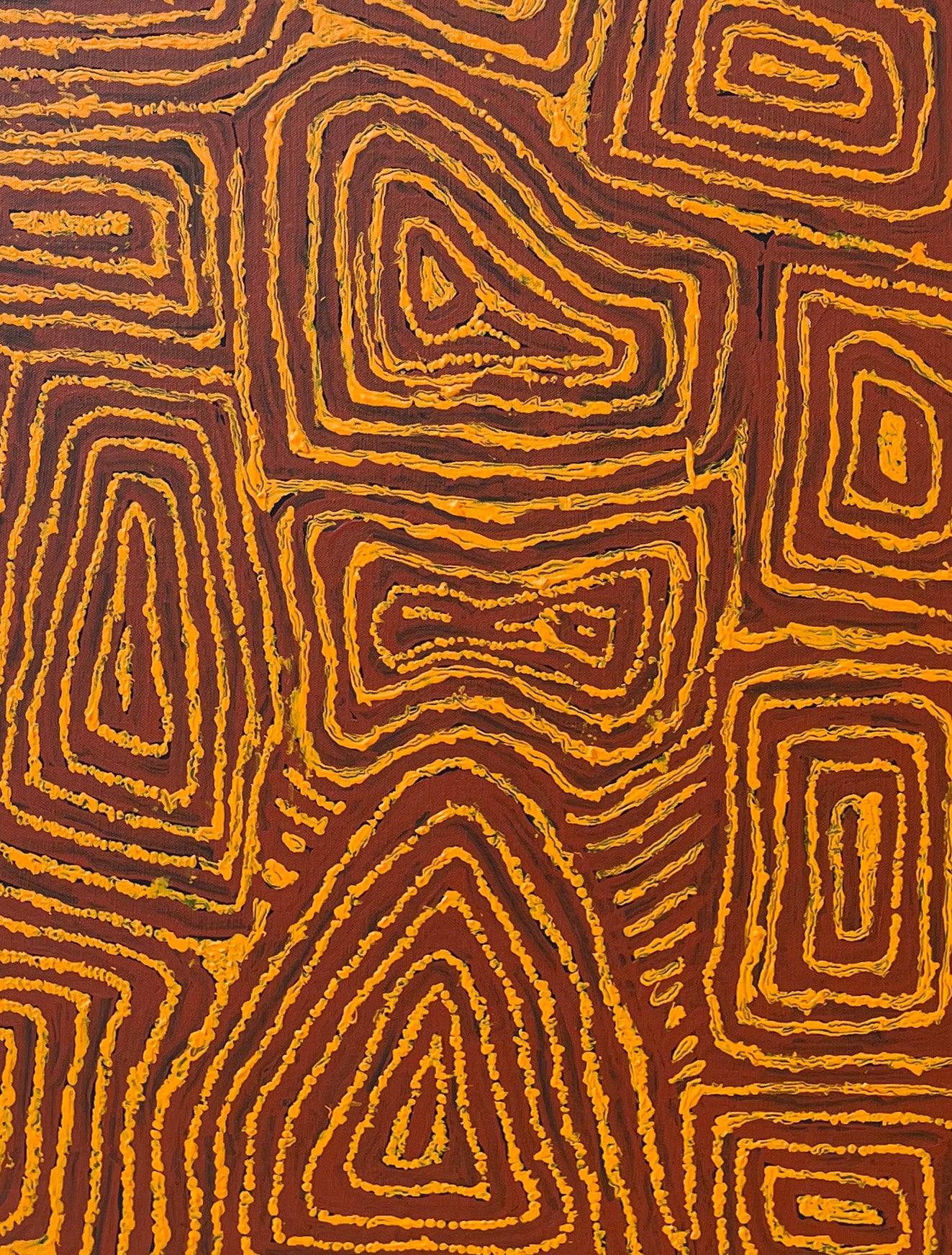 Johnny Yungut Tjapurrula | Tingari A9907 - Mitchell Fine Art