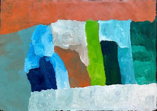 Kudditji Kngwarreye paintings - Brisbane Art Gallery