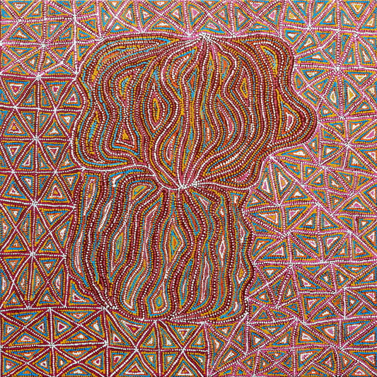 Lola Brown Nampitjinpa Aboriginal Paintings