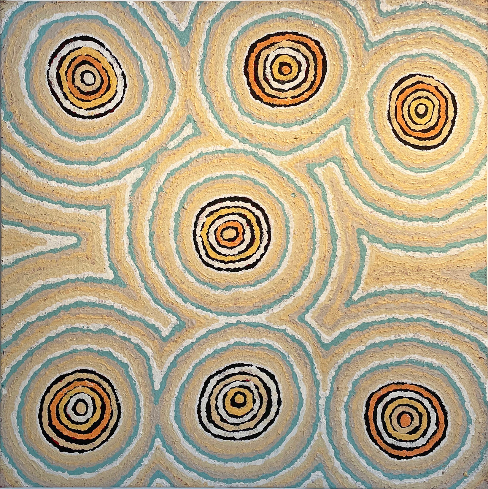 Maggie Yilpi Aboriginal Artwork 'Seven Sisters'