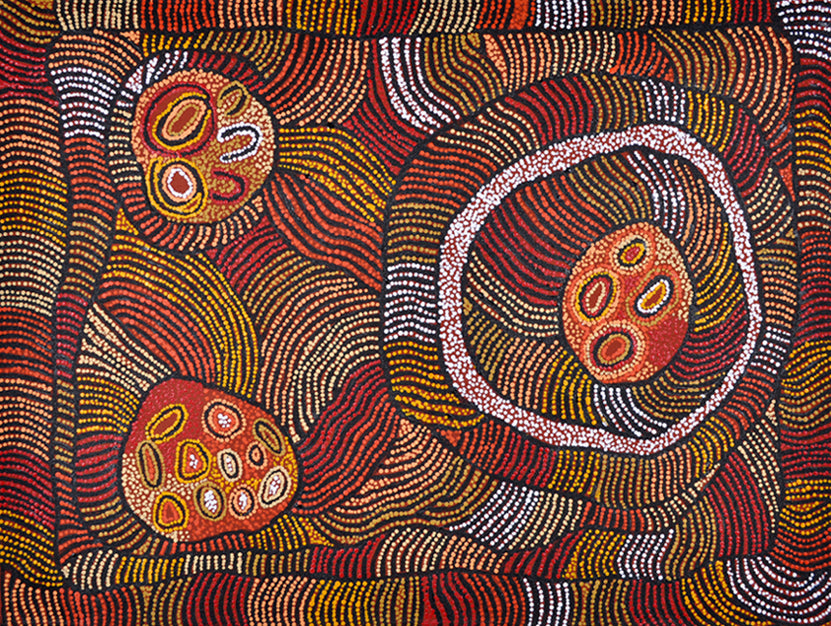 Nellie Marks Nakamarra Aboriginal Art