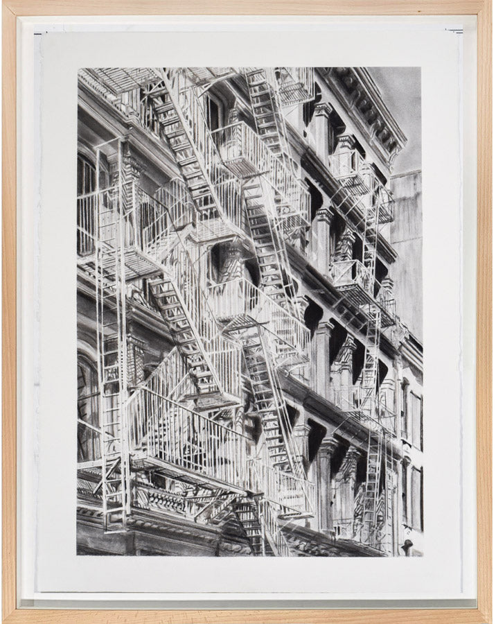 Miriam Innes | 'A Game of Shadows and Ladders' 89.5 x 70cm – Mitchell ...