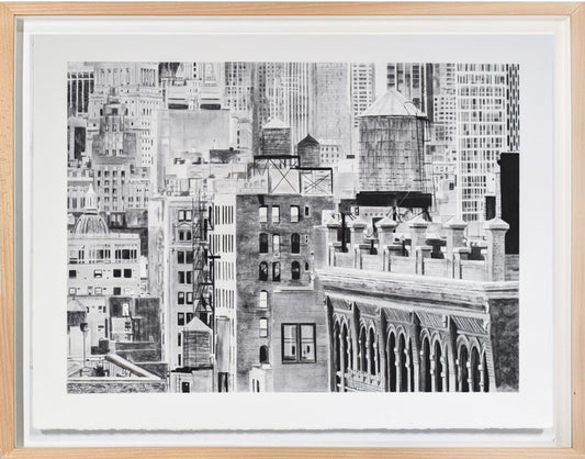 Miriam Innes | 'Views from Soho' New York City landscape drawing