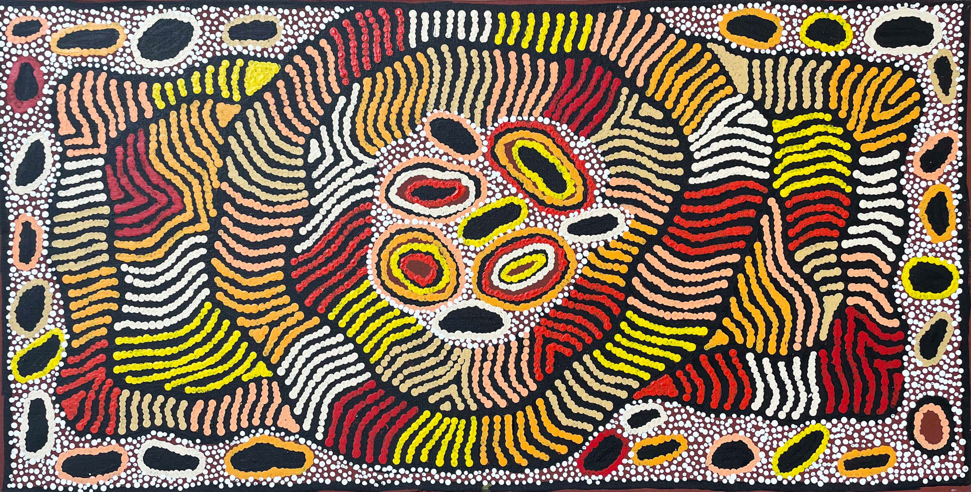 Nellie Marks Nakamarra | Travelling Women - Mitchell Fine Art