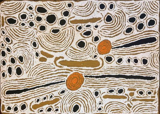Ningura Naparrula 'Wirrulnga' available from Mitchell Fine Art Gallery