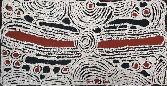 First Nations art Ningura Napurrula | Wirrulnga MK16811 - Mitchell Fine Art