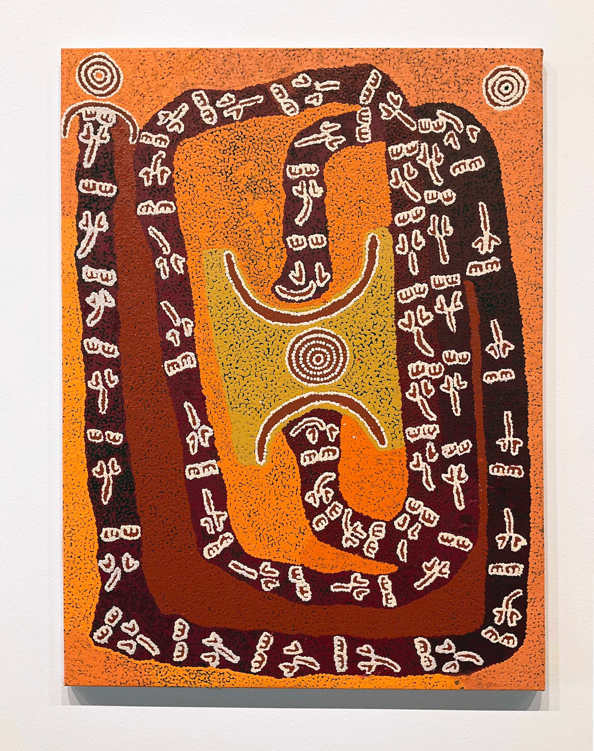 Paddy Stewart Tjapaltjarri paintings - Aboriginal Art Brisbane