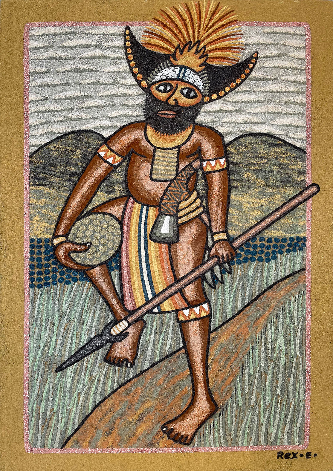 'Sand Paintings From Papua New Guinea' 