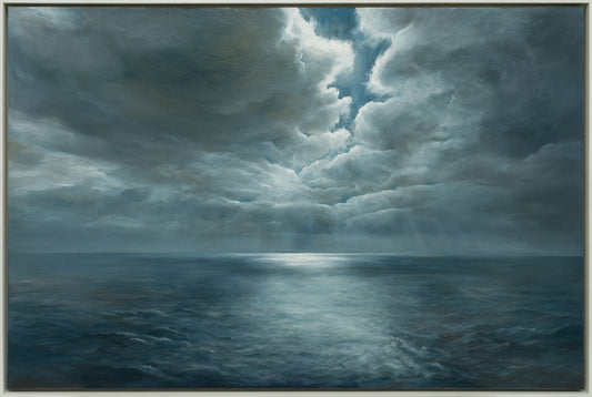 Cloud paintings by Min Woo Bang at Mitchell Fine Art | 'Shadow of the Sun 2'
