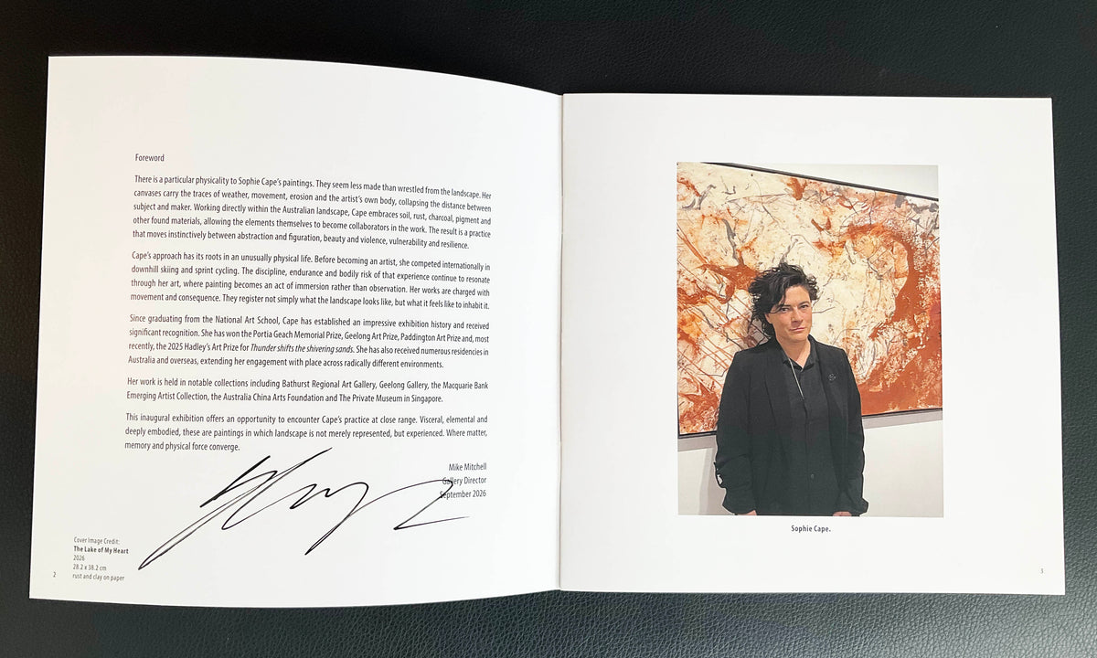 Sophie Cape - Exhibition Catalogue
