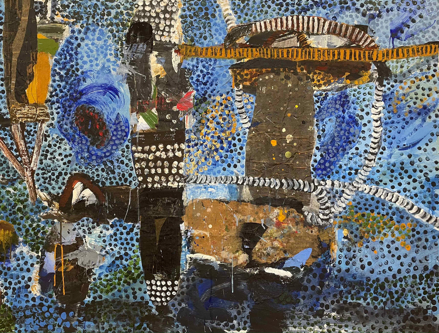 Ann Thomson abstract Sea artworks