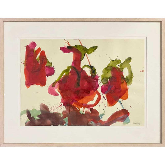 Ann Thomson watercolour - Aria III - Mitchell Fine Art
