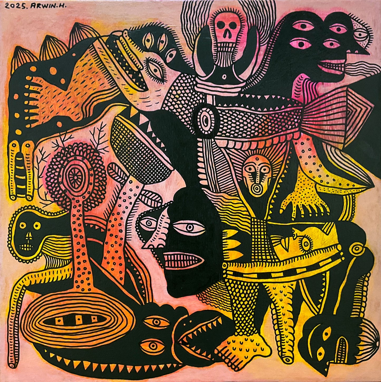 Arwin Hidayat Contemporary Indonesian Artist