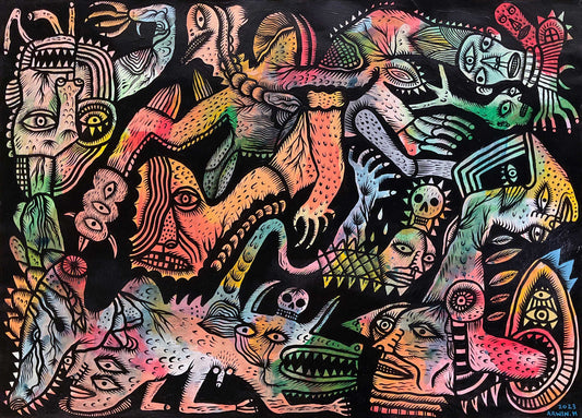 Arwin Hidayat Works on Paper at Mitchell Fine Art