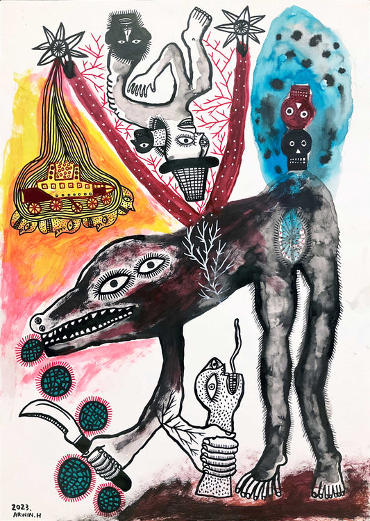 Arwin Hidayat Works on Paper at Mitchell Fine Art