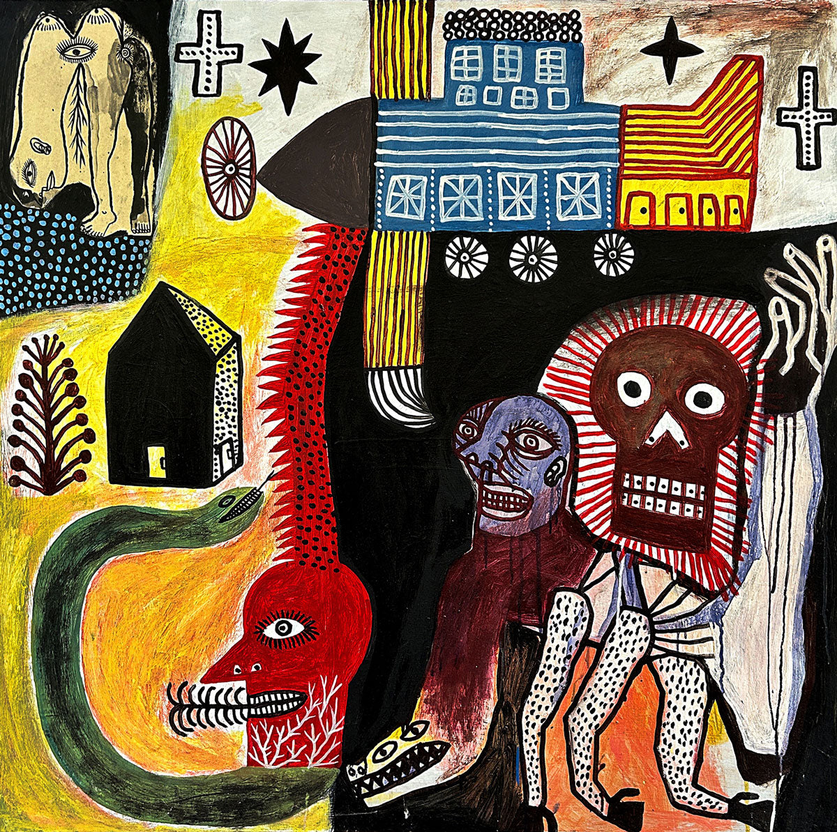 Arwin Hidayat paintings for sale - contemporary art brisbane 