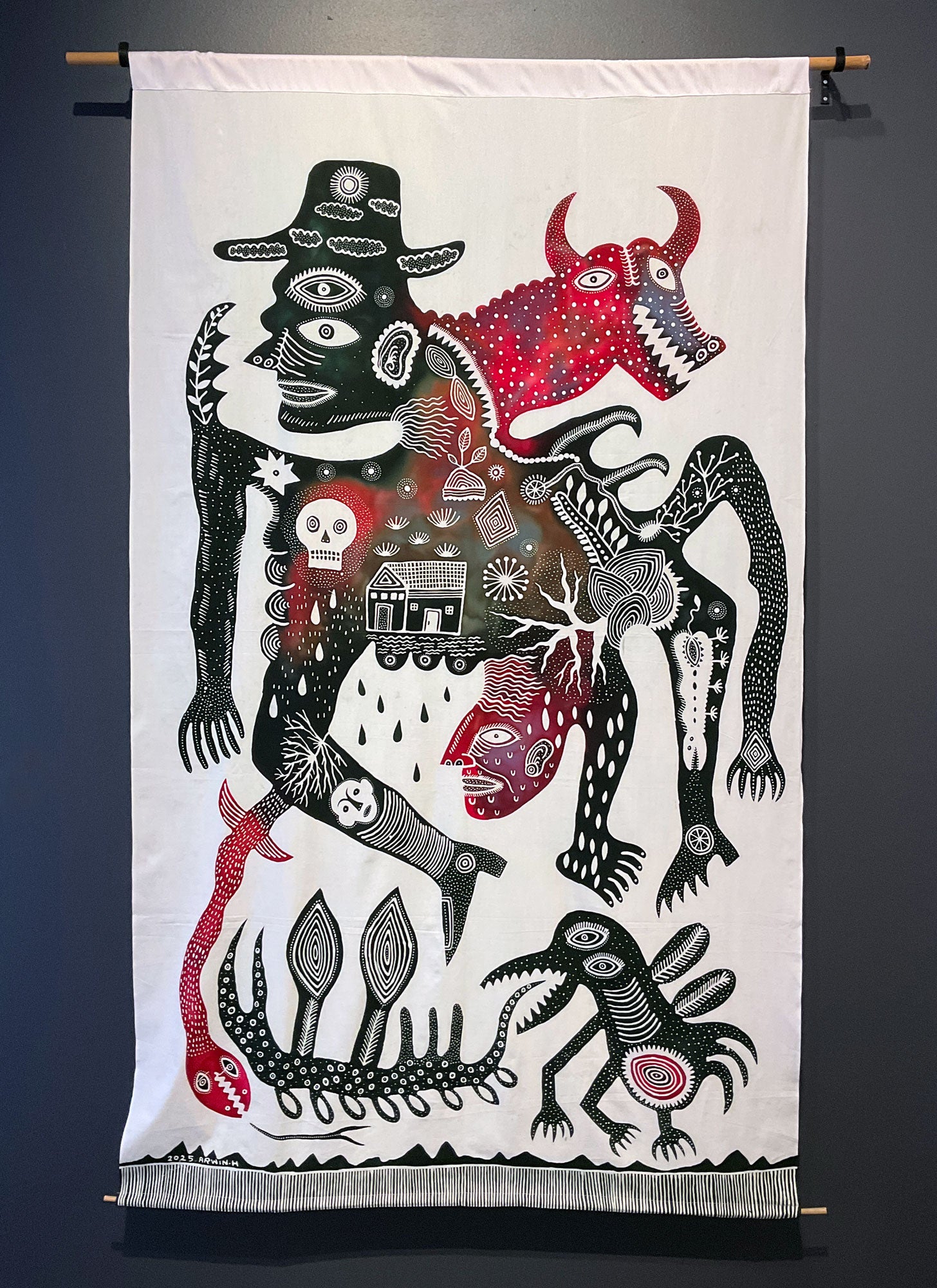 Arwin Hidayat Indonesian Batik Artworks