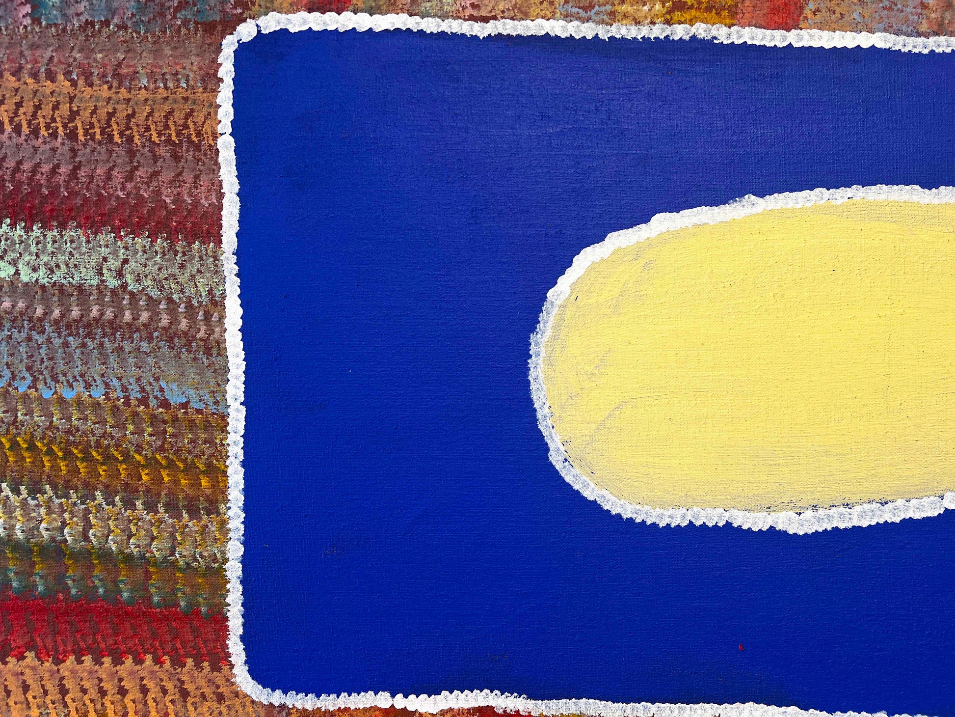 Barney Ellaga paintings - Brisbane Art Gallery