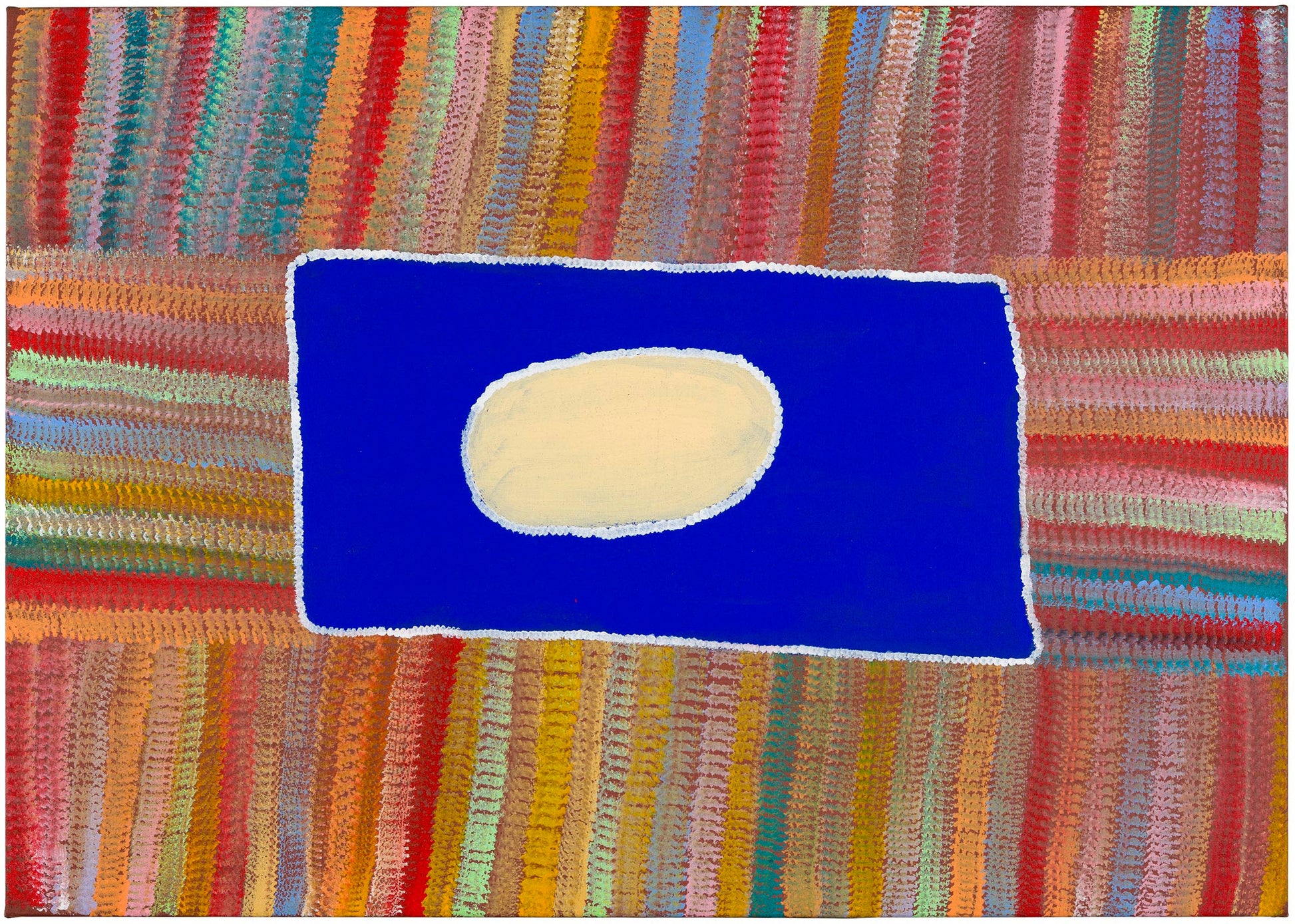 Barney Ellaga paintings - Brisbane Art Gallery