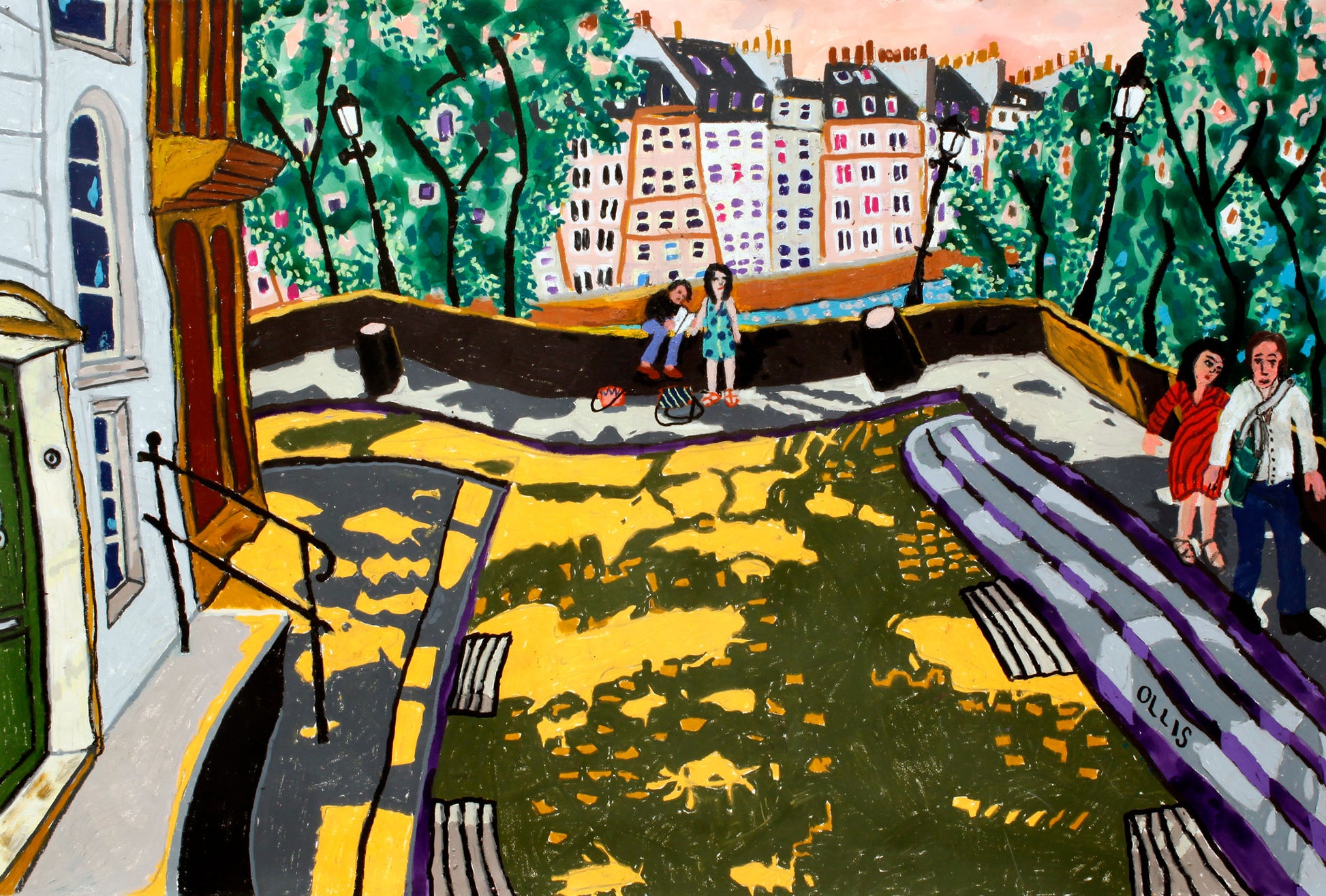 Bernard Ollis Parisian Artworks