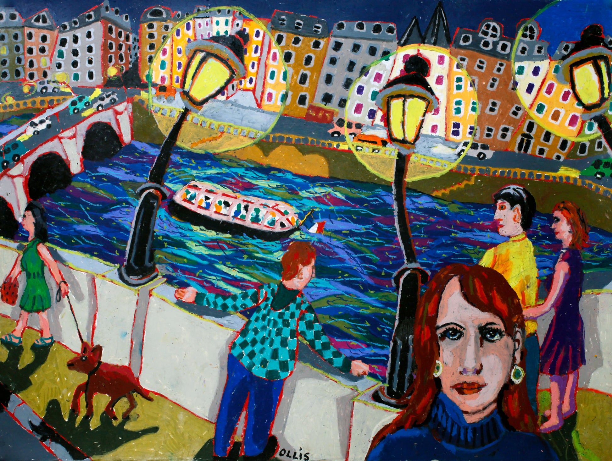 Bernard Ollis Parisian Artworks