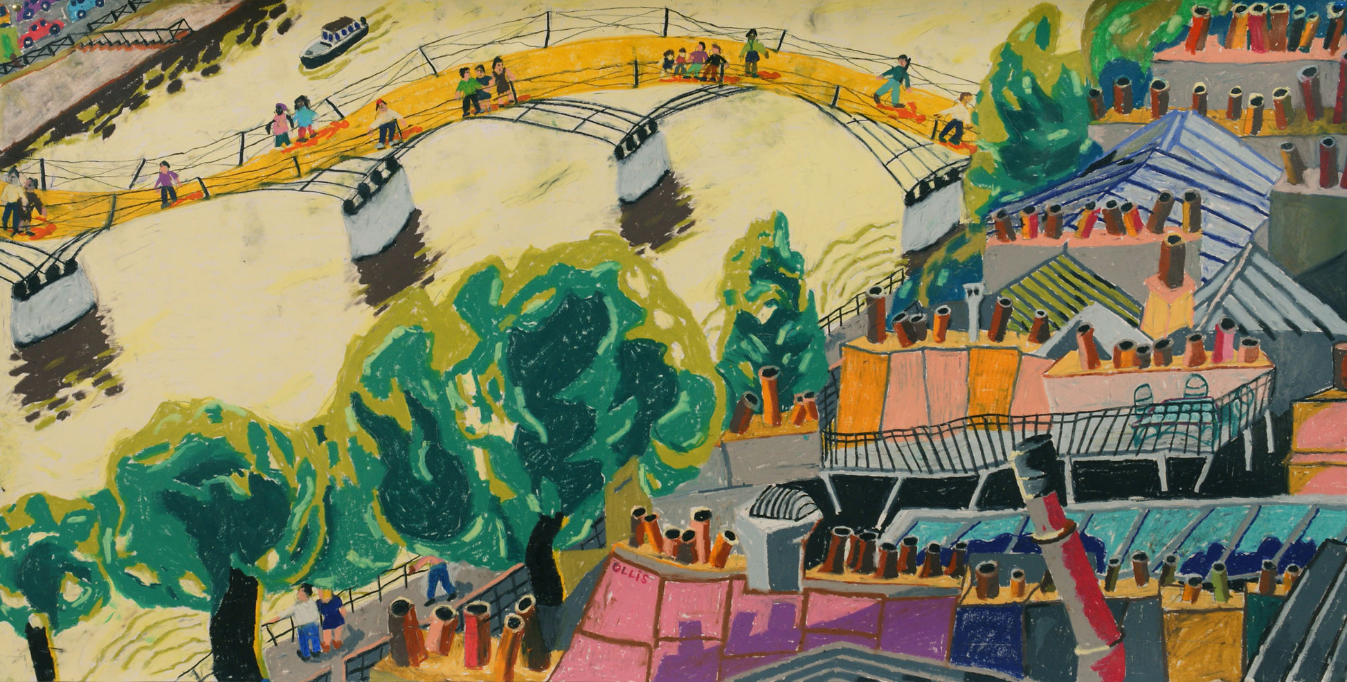 Bernard Ollis Parisian Artworks