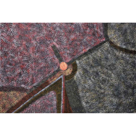 Abie Loy Kemarre | Bush Hen Dreaming A13989 - Mitchell Fine Art